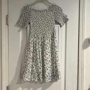 Floral Strapless Dress